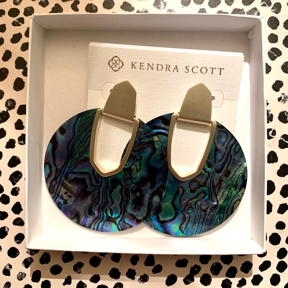 Kendra Scott Abalone Diane Earrings